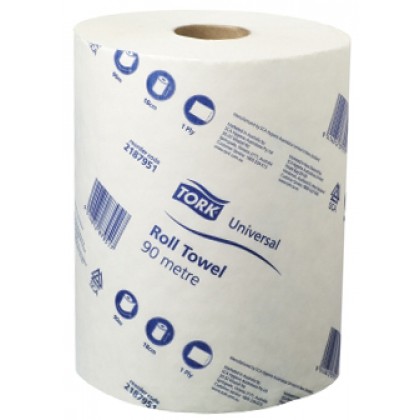 Tork Universal Roll Towel (Raw Paper - Continuous Roll) - CLEARANCE